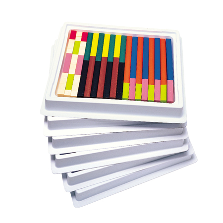 LEARNING RESOURCES Cuisenaire® Rods Multi-Pack: Plastic Rods 7502